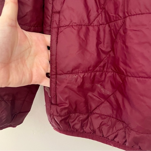 Under Armour UA Cold Gear Jacket Maroon Burgundy Youth Large - Picture 4 of 8